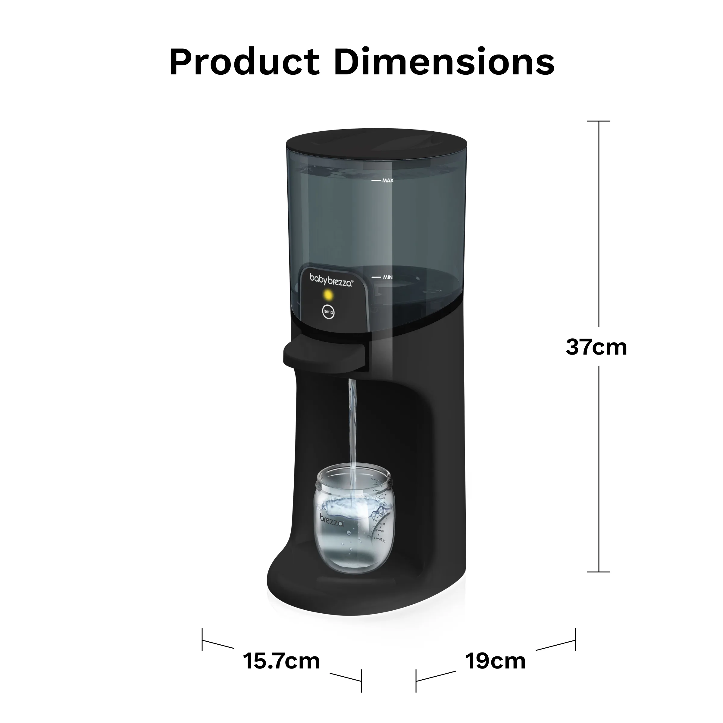 Baby Brezza Instant Warmer vee soojendaja - must - Image 8